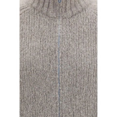 Brunello Cucinelli Gray Cashmere Cardigan - IT52 | XL