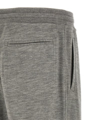 Brunello Cucinelli Gray Cashmere Joggers (Workout Pants)