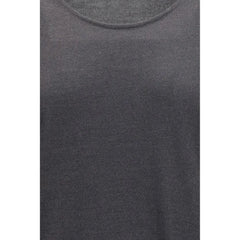 Brunello Cucinelli Gray Cashmere Sleeveles T-Shirt - L