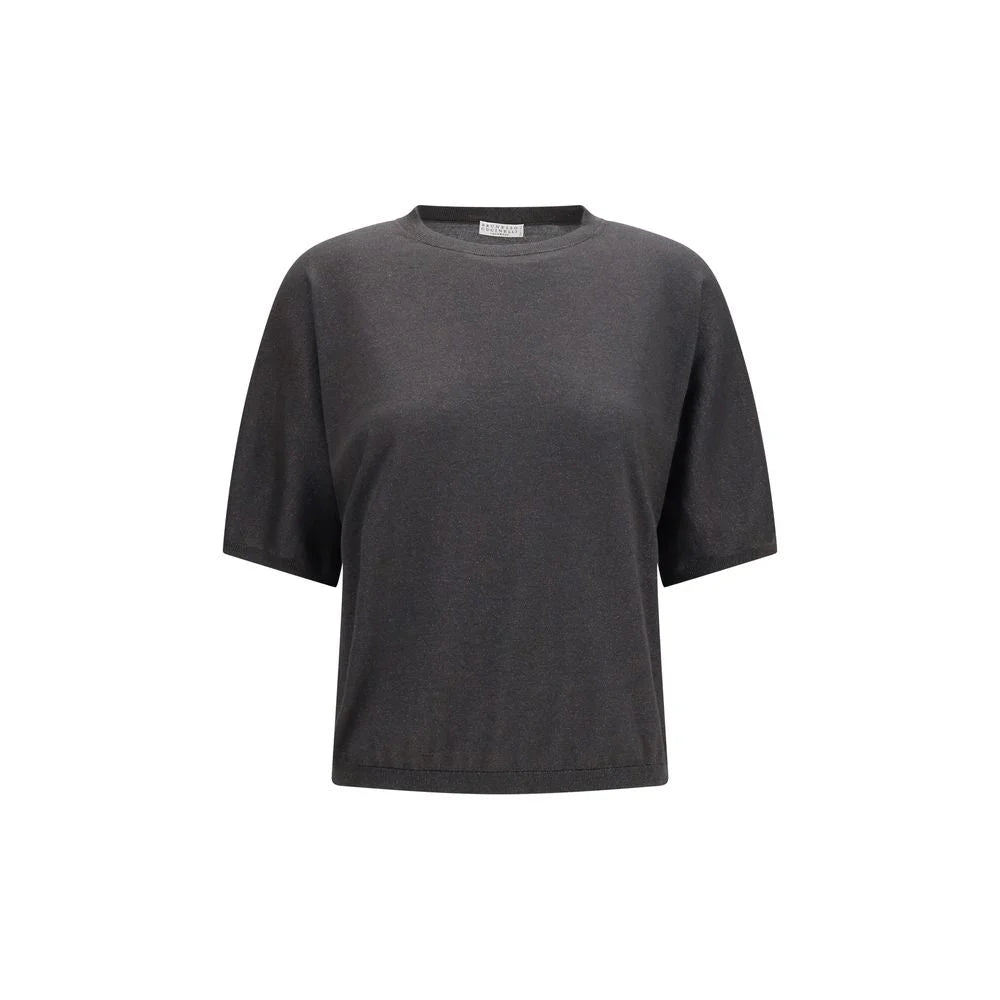 Brunello Cucinelli Gray Cashmere Sweater