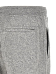 Brunello Cucinelli Gray Cotton Athletic Pants