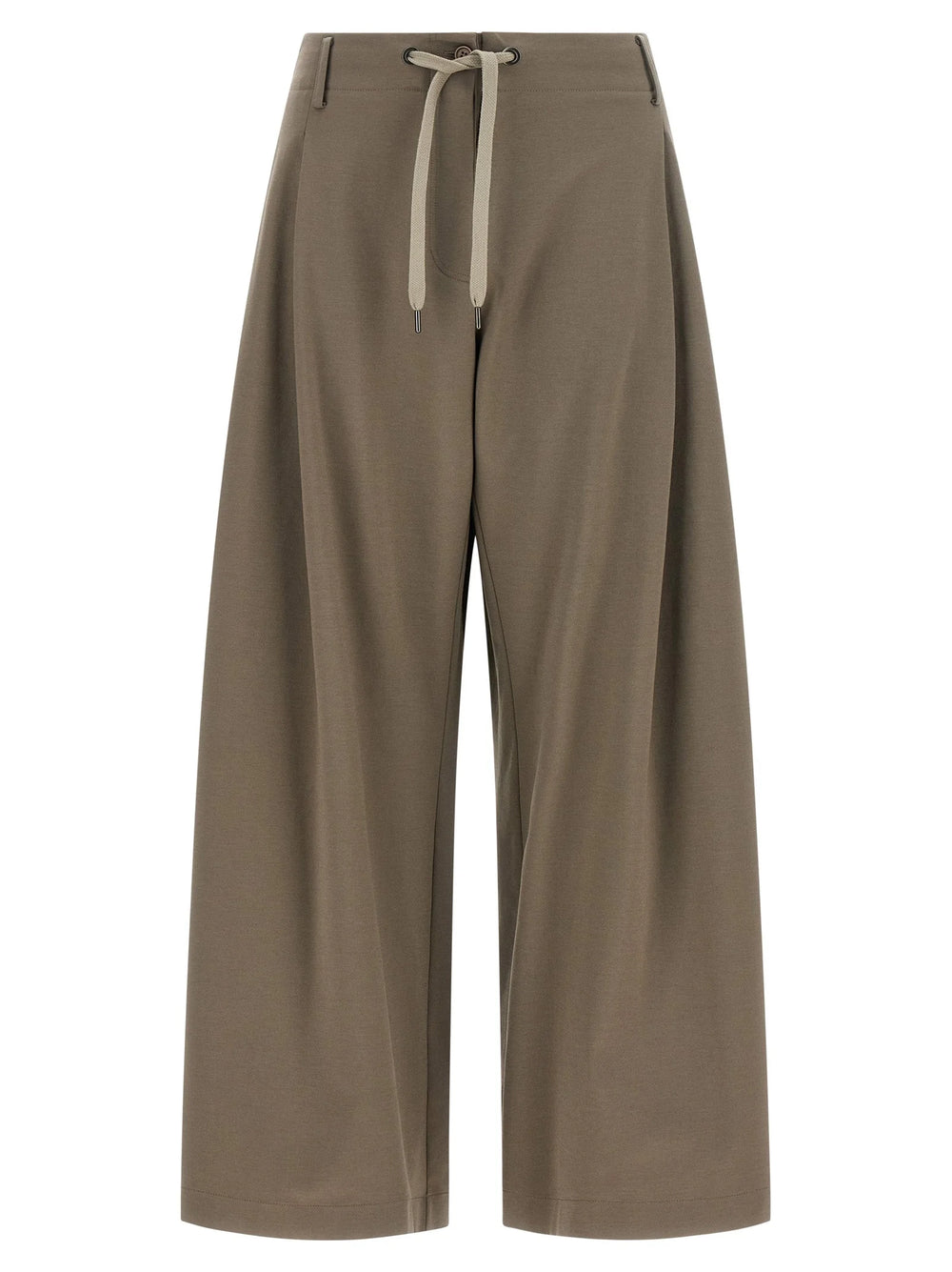 Brunello Cucinelli Gray Cotton Athletic Pants