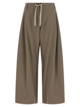 Brunello Cucinelli Gray Cotton Athletic Pants