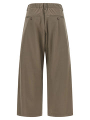 Brunello Cucinelli Gray Cotton Athletic Pants