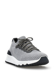 Brunello Cucinelli Grå bomulls sneakers
