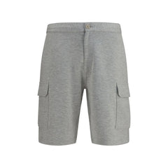 Brunello Cucinelli Gray Cotton Bermuda Shorts