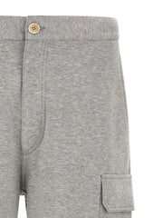 Brunello Cucinelli Gray Cotton Bermuda Shorts