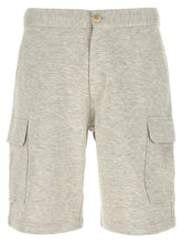 Brunello Cucinelli Gray Cotton Bermuda Shorts - M