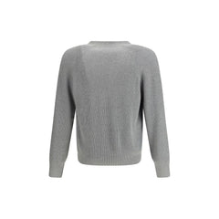 Brunello Cucinelli Gray Cotton Cardigan