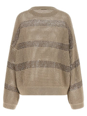 Brunello Cucinelli Gray Cotton Cardigan - L