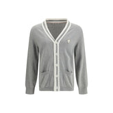 Brunello Cucinelli Gray Cotton Cardigan - L