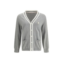 Brunello Cucinelli Gray Cotton Cardigan - L