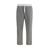 Brunello Cucinelli Gray Cotton Joggers (Workout Pants)