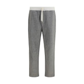 Brunello Cucinelli Gray Cotton Joggers (Workout Pants) - M
