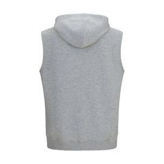 Brunello Cucinelli Gray Cotton Sweatshirt
