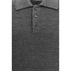 Brunello Cucinelli Gray Cotton Sweatshirt