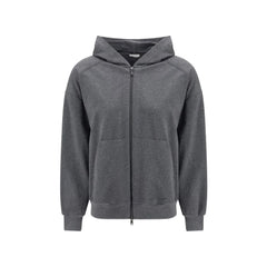 Brunello Cucinelli Gray Cotton Sweatshirt