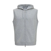 Brunello Cucinelli Gray Cotton Sweatshirt