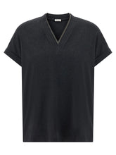 Brunello Cucinelli Gray Cotton T-Shirt