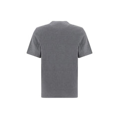 Brunello Cucinelli Gray Cotton T-Shirt
