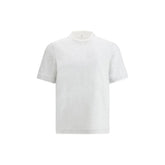 Brunello Cucinelli Gray Cotton T-Shirt