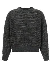 Brunello Cucinelli Gray Elastane Cardigan