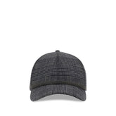 Brunello Cucinelli Gray Fleece Wool Cap (Baseball Hat)