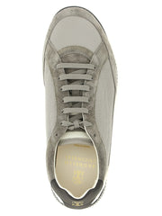 Brunello Cucinelli Gray Nubuc Leather Sneakers