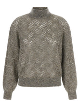 Brunello Cucinelli Gray Polyamide Cardigan