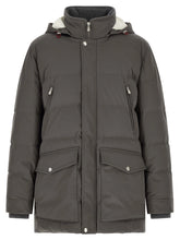 Brunello Cucinelli Gray Polyamide Parka