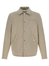 Brunello Cucinelli Gray Polyester Full-Length Jacket