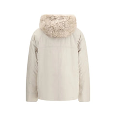 Brunello Cucinelli Gray Polyester Parka - IT40 | M