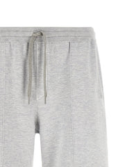 Brunello Cucinelli Gray Silk Bermuda Shorts