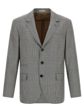 Brunello Cucinelli Gray Virgin Wool Blazer