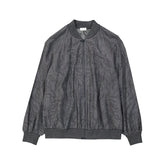 Brunello Cucinelli Gray Virgin Wool Bomber