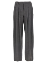 Brunello Cucinelli Gray Virgin Wool Casual Pants