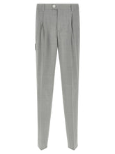 Brunello Cucinelli Gray Virgin Wool Dress Pants