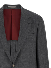 Brunello Cucinelli Gray Wool Blazer