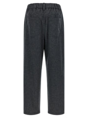 Brunello Cucinelli Gray Wool Pants