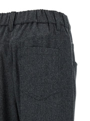 Brunello Cucinelli Gray Wool Pants