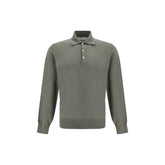 Brunello Cucinelli Green Cotton Shortsleeve Shirt
