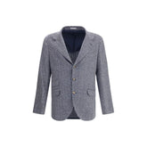 Brunello Cucinelli Herringbone Blazer - IT50 | L