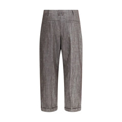 Brunello Cucinelli Lurex effect Pants - IT40 | M - Trousers