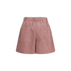 Brunello Cucinelli Multicolor Cotton Bermuda Shorts