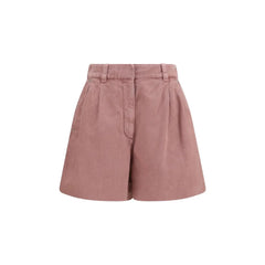 Brunello Cucinelli Multicolor Cotton Bermuda Shorts