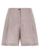 Brunello Cucinelli Multicolor Cotton Bermuda Shorts - S