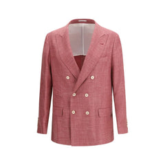 Brunello Cucinelli Multicolor Fleece Wool Jackets And Coat