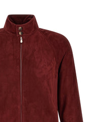 Brunello Cucinelli Multicolor Lamb Leather Leather Jacket - L