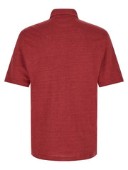 Brunello Cucinelli Multicolor Linen Polo Shirt