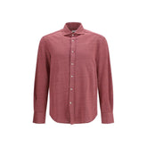 Brunello Cucinelli Multicolor Linen Shirt